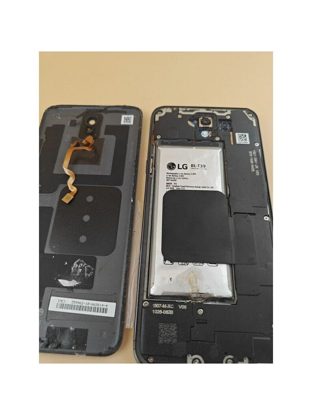 LG K40 LM-X420MM AT&T 32GB Android 4G LTE Phone For Parts/Repair As Is